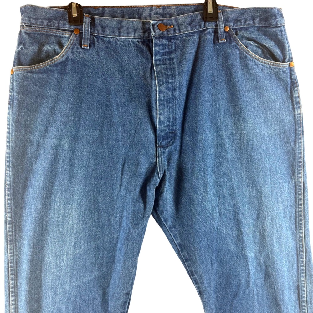 Wrangler Jeans 42x30 Cowboy Cut Original Fit Blue Denim Western Mens 13MWZPW